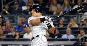 ‘슈퍼루키’ 저지, 시즌 46호 아치… MLB 타이기록까지 ‘-3’