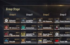 롤드컵 그룹 스테이지 대진 확정, 1일 차 한국팀 총출동