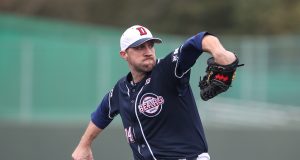 한화 타선에 고전, 린드블럼 5.2이닝 2실점