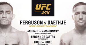코로나에 대항하는 UFC의 ‘정면돌파’, UFC 249 대진 완성 공식발표된 UFC249 공식 대진표