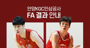 KGC의 함준후 영입, 기승호의 공백을 메워라