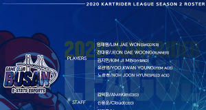 GC 부산, 2020 카트라이더 리그 시즌2 로스터 확정