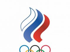 ROC 자격으로 도쿄올림픽에 참가한 러시아 선수단