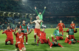 이탈리아, 마케도니아에 충격패하며 월드컵 진출 좌절