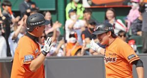 만루홈런 정은원, 한화 9연패 탈출