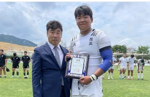 “한국 럭비의 전성기를 만들겠다.”- 부산 체육고등학교 심재윤