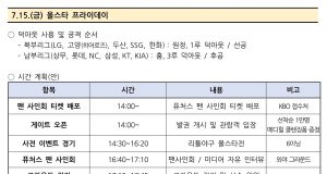 퓨처스 올스타전, 홈런레이스 등 ‘올스타 프라이데이’부터 볼거리 풍성