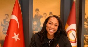 흥국생명 떠난 캣벨, 튀르키예 갈라타사라이 아포짓으로 뛴다