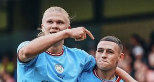 ‘식스앤더시티’ 맨시티, 맨유에 6-3 완승… ‘홀란+포든’ 동반 해트트릭 폭발