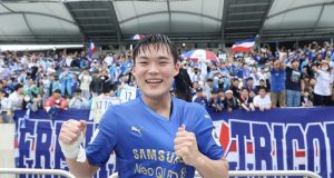 ’01년생 공격수’ 오현규, 수원 강등권 탈출 희망 불씨 살렸다