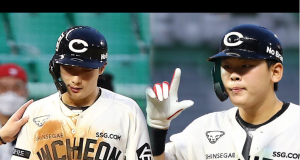 SSG 삼성에 짜릿한 역전승, 모리만도 시즌 2승 챙겨