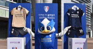 수원삼성, 친환경 써드 유니폼 팬공모전, 오프라인 투표 진행