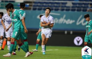 K리그2 충남아산, 유강현 시즌 18호골로 대전과 1-1 무승부