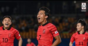 정우영 해트트릭…황선홍호 쿠웨이트 1차전 완벽한 승리