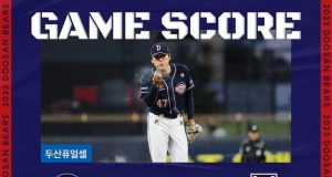 곽빈 6이닝 무실점…두산 6연승 4위