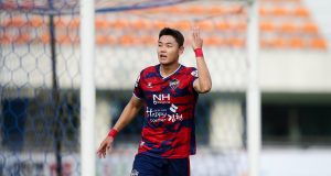 ‘정치인 해트트릭’ 김천, 안양 상대 첫 승…구단 최초 해트트릭