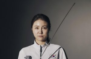 펜싱 최인정, 여자 에페 개인 金