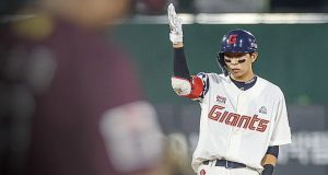 롯데 ‘김민석’, 이승엽-이정후 이어 100안타… 롯데 최초