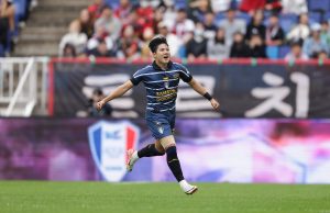 ‘결승 골’ 김주찬(수원), K리그1 33라운드 MVP