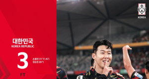 2026 월드컵 예선 중국전, 3-0 완승