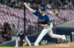 ‘찬란한 기록 신화’ NC 페디, 9월 월간 MVP 선정