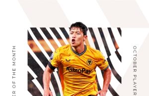황희찬, 울버햄튼 이달의 선수 선정