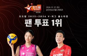 V리그 올스타전 40인 선정… ‘김연경ㆍ신영석 최다득표’
