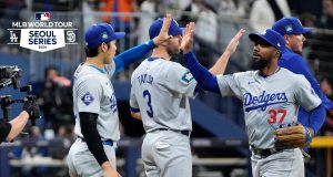사상 첫 서울시리즈 ‘LA다저스 오타니 쐐기타’ 5-2 샌디에이고에 역전승…