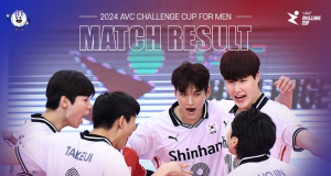 남자배구, AVC 챌린지컵 결승행 좌절