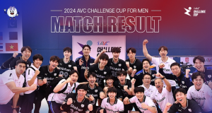 남자배구, AVC 챌린지컵 3위로 마침표