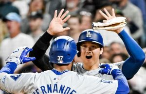 오타니, 145m 20호 홈런 쐈다! NL공동 1위 등극!
