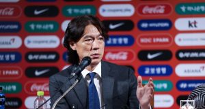 홍명보 감독 ‘U-19 대표팀 연습 경기 참관’, 국내 첫 행보