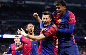 베르나베우 참사…바르셀로나 엘클라시코 4-0 완승