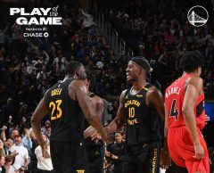 토론토 제압한 골든스테이트, 상승기류 이어가나?