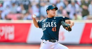 승부사 김경문, 지고 있는 경기에 신인 정우주 등판