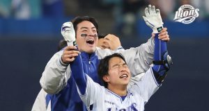 ‘양도근 끝냈다!’ 삼성, 연장 접전 끝에 SSG에 3-2 승리… 2위 탈환