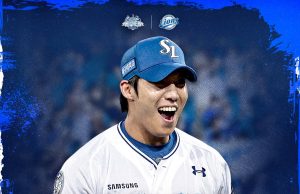 ‘에이스 품격’ 원태인, 삼성 PO 눈앞…SSG에 5-3 승리로 2승 1패 리드