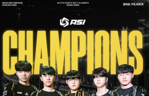 최고의 한 해를 보낸 BNK FearX