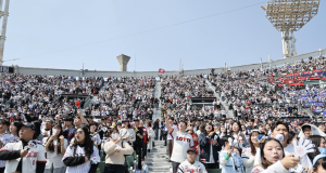 KBO 시범경기 하루 8만3천명…역대 최다 관중 신기록