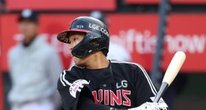 ‘구본혁 8회 결승타’ LG, KT에 6-5 짜릿한 재역전승… 수원 원정서 웃었다
